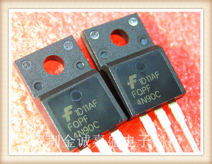 FQPF4N90C MOS管N沟道4N90 900V4A TO220F全新现货