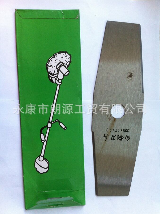 厂家直供割草机 割灌机菱形白钢刀片 锰钢刀片 白钢刀头