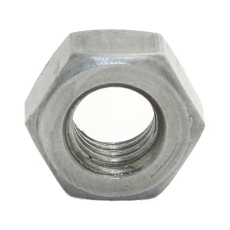M8-M24六角螺母GB6170 I型1型原色镀锌新国标新标六方螺帽4级碳钢