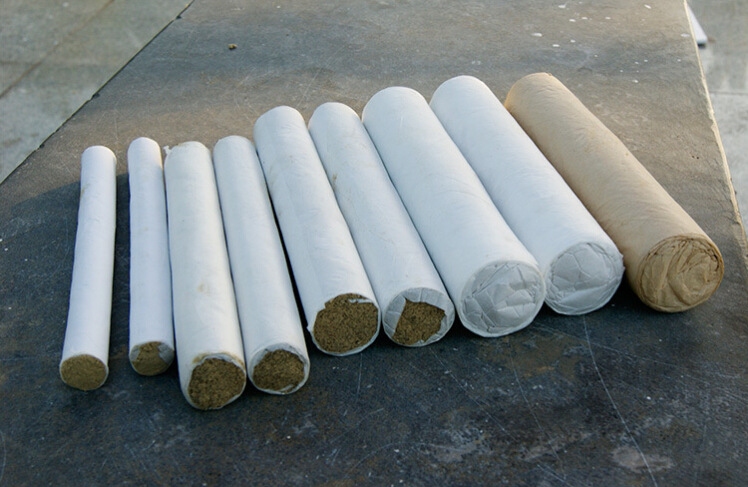 4cm Thick Moxa Stick Ai Tiao 25:1 Aged Moxa Wool Roll for Moxibustion Wellness and Massage Use preparation