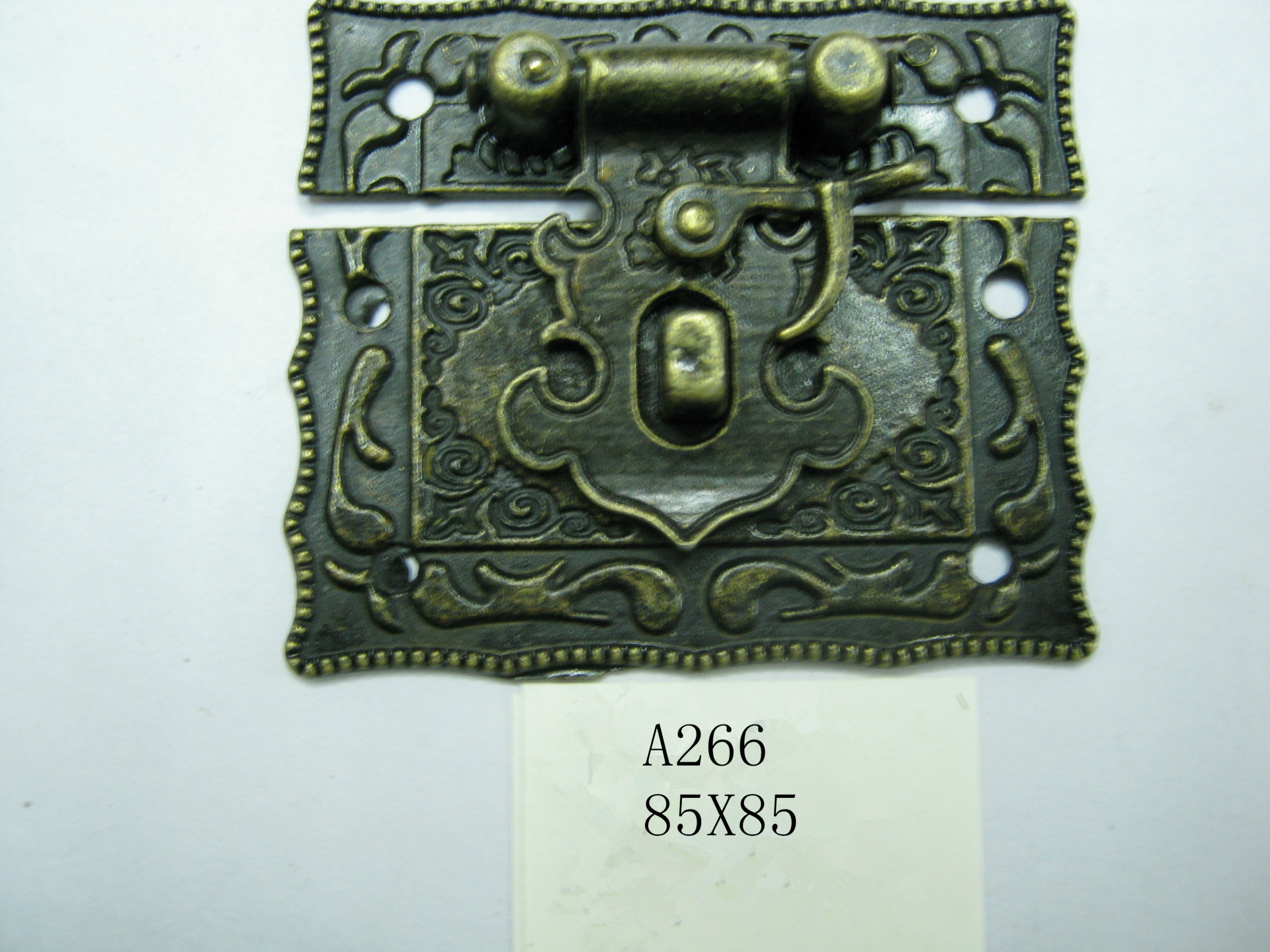 厂家批发优质锌合金木盒锁搭扣箱扣木盒包装配件批发