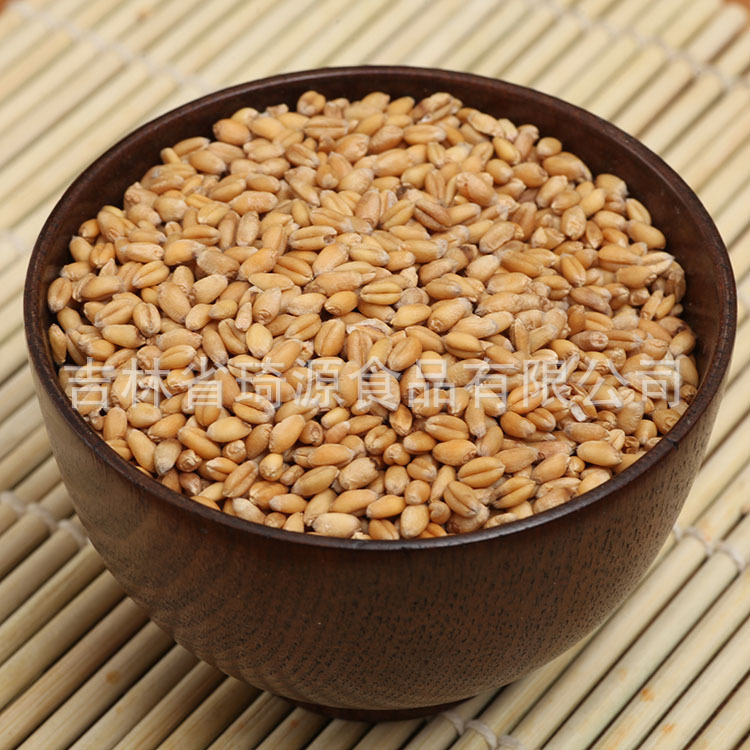 Roasted Wheat Kernels Low Temperature Baked Peeled Wheat for Fresh Soy Milk Northeast China quality and texture