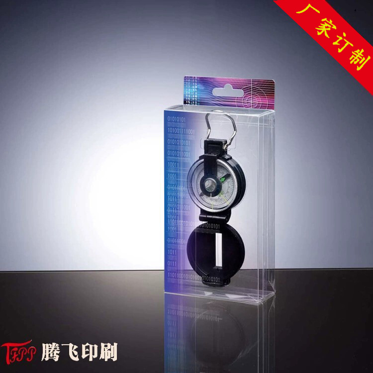 深圳厂家PVC手机挂件塑料盒厂家生产PP精美塑胶盒耳机盒喷墨