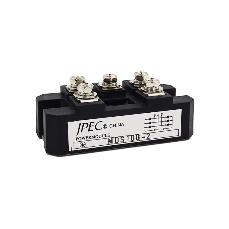 Шанхайский Qiyi JPEC трёхфазная rectify мостовой модуль 100A MDS100-2 MDS100A/200V выпрямитель