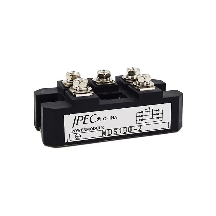 Шанхайский Qiyi JPEC трёхфазная rectify мостовой модуль 100A MDS100-2 MDS100A/200V выпрямитель