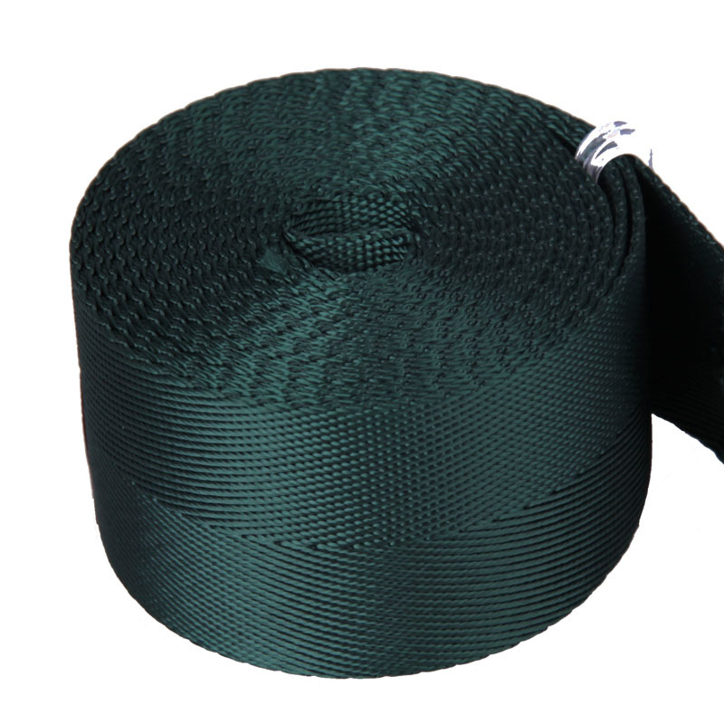 广州厂家现货 1.5寸 3.2cm 墨绿 深绿仿尼龙单人字带 斜跨包肩带