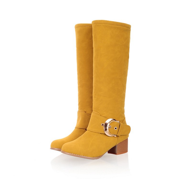 Bottes femme en PU artificiel - Ref 3354799 Image 14