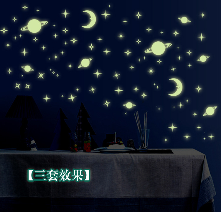 New  Children's Bedroom Special Effects Luminous Wall Stickers display picture 5