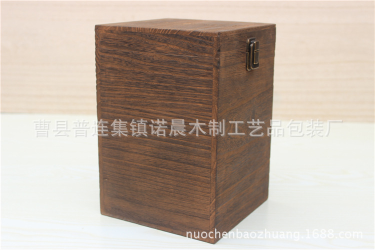 茶叶盒桐木做旧茶叶礼盒包装炭烧木盒木箱加工做