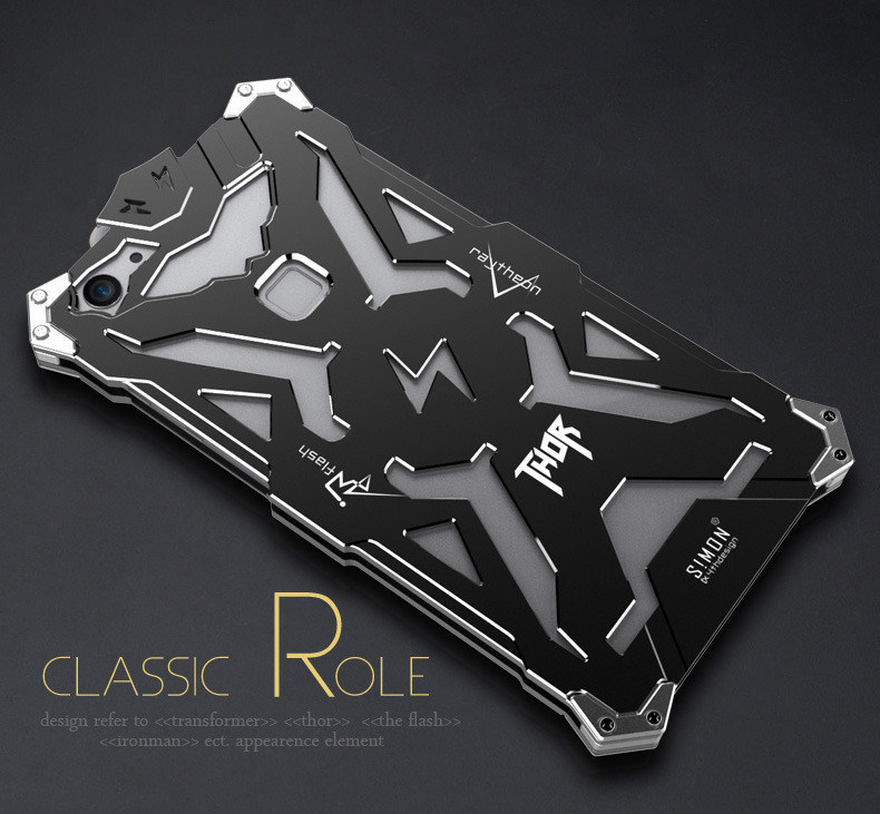 SIMON THOR Aviation Aluminum Alloy Shockproof Armor Metal Case Cover for vivo X6 Plus & vivo X6