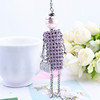 Doll, pendant, necklace, European style, diamond encrusted, Aliexpress