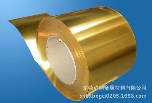 0.05-0.1mm超薄黄铜带，H62压延黄铜带