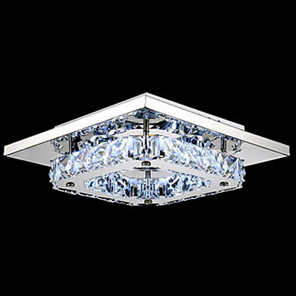 LED square creative cristal ceiling lamp for hood for bedroom