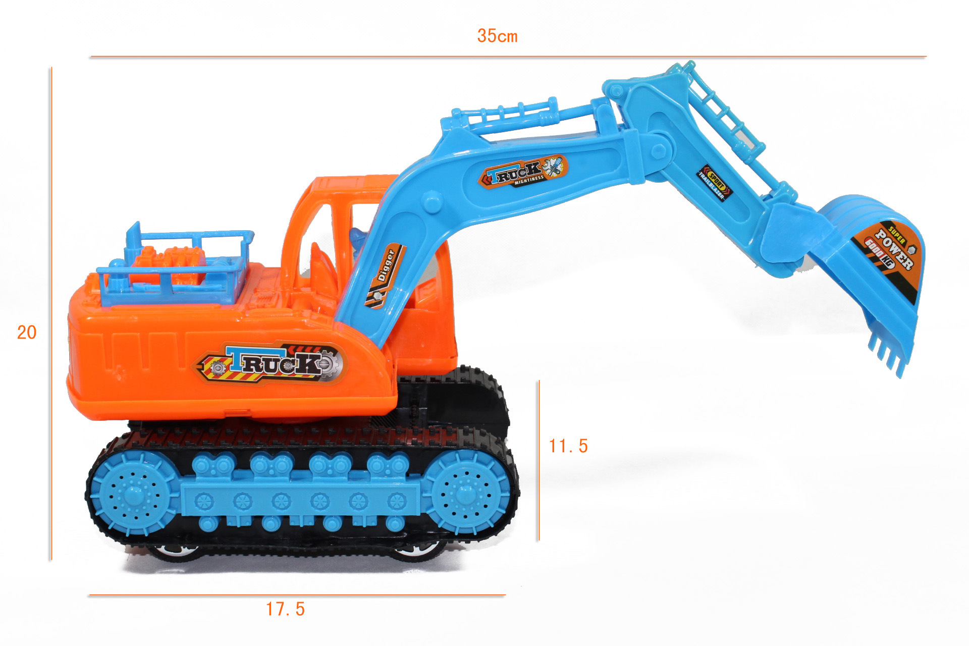 活石大号挖掘机可坐 可骑挖土机玩具挖机 儿童玩具车可坐工程车_活石母婴专营店