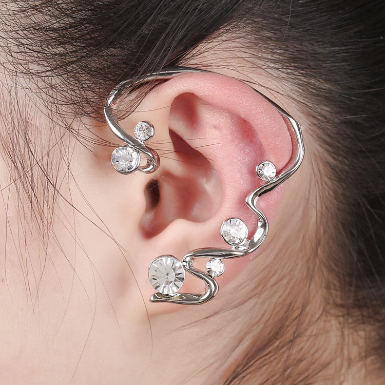 Exaggerated  Painless Ear Clip Ear Bone Clip display picture 7