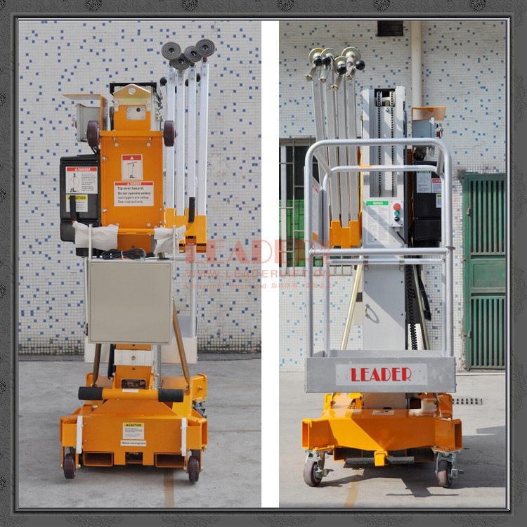 深圳高空工作升降台 铝合金材质升降机 12m高空维修机器 厂家直销