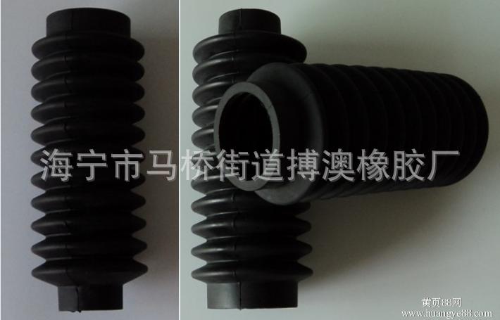 厂家直销橡胶防尘套 硅胶伸缩套 橡胶波纹管套 可定制