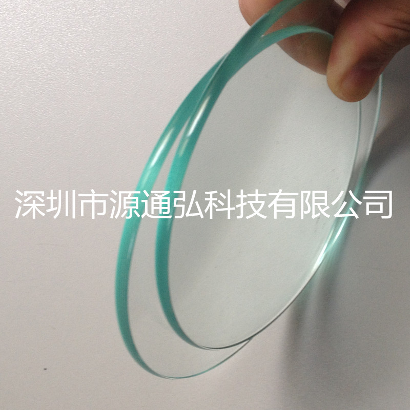 厂家加工观火玻璃抗温高压玻璃 定制圆形玻璃钢化玻璃显示玻璃