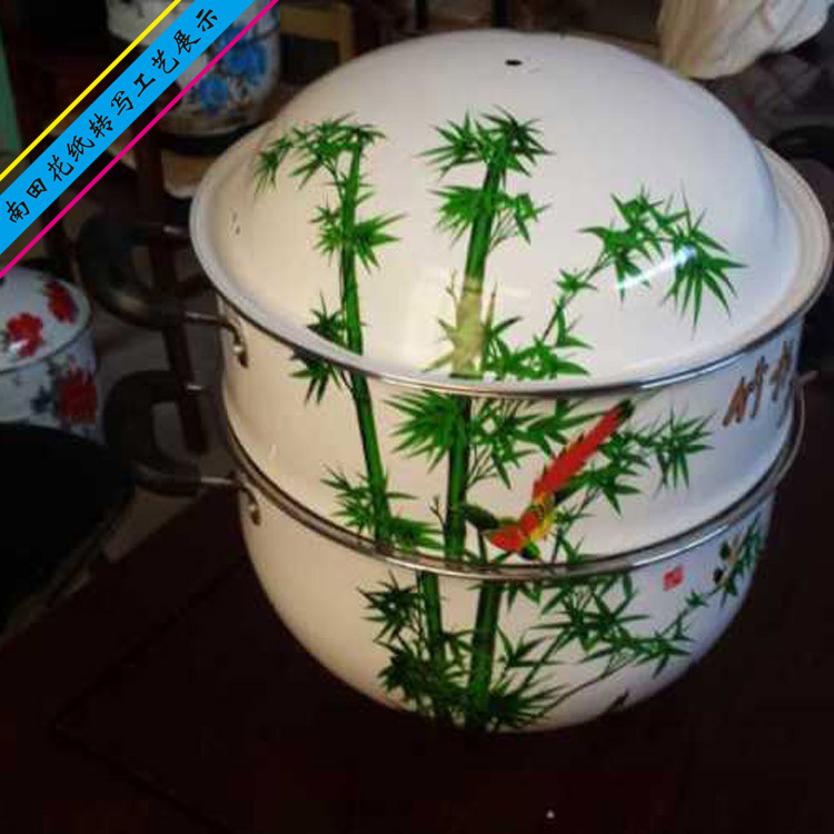 五金花纸 家居水转印 锅仔水贴 电饭锅贴纸 铁艺摆件水贴