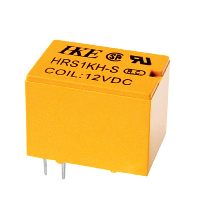 全新原装汇港功率继电器HRS1KH-S-12V 一组常开 5脚