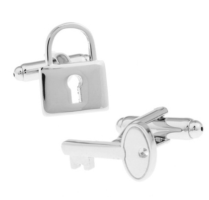 Supplier Source manufacturer men's French cufflinks cufflinks key lock shape/B2028