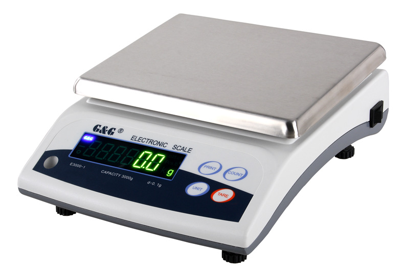 双杰天平 E3000-1 十分之一天平 3000g/0.1g