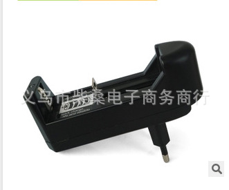 单充18650锂电池万能充专用充电器防反充高脚欧规高台圆脚激光