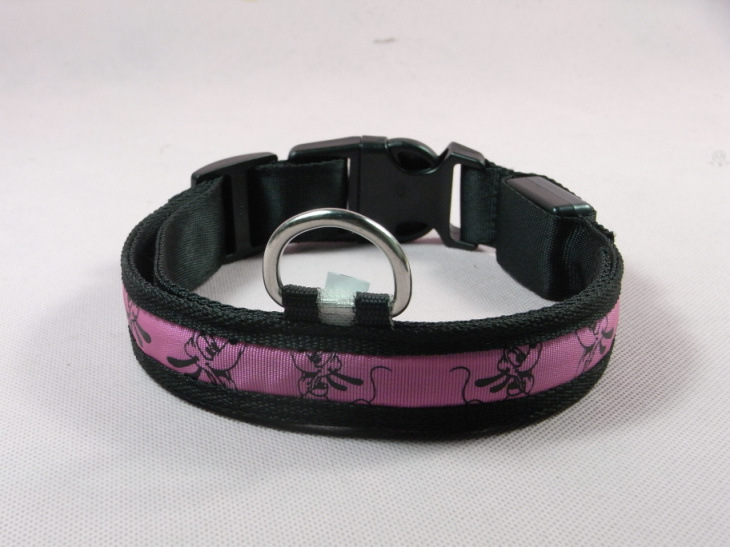 Yellow Glow Dog Collar