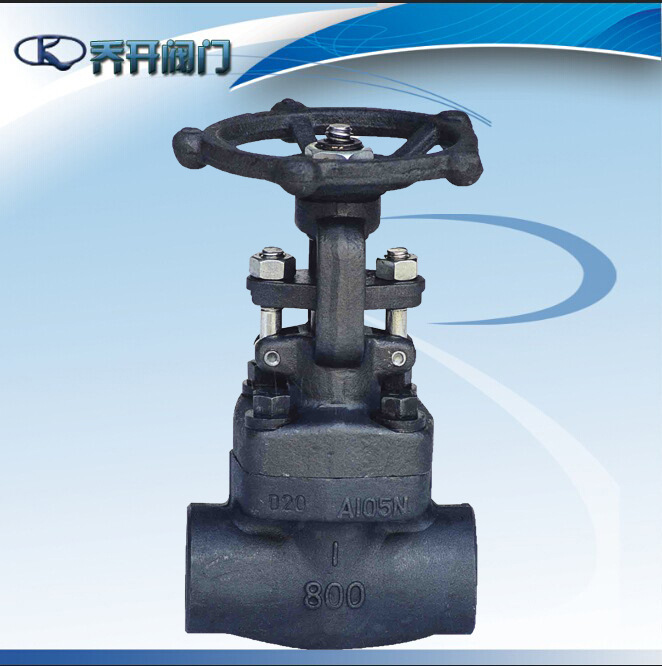 厂家专业生产  内螺纹锻钢闸阀Z11Y-160C  美标锻钢螺纹高压闸阀