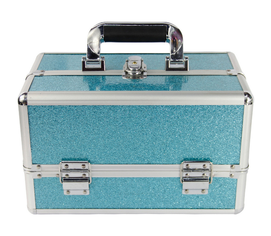 铝合金化妆箱批发/专业化妆箱/手提化妆箱/大号美容工具箱定制