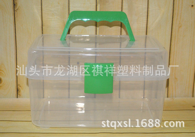 厂家供应 8080 透明药箱 家用药箱 收纳药箱 塑料药箱