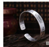 Copper silver fashionable silver bracelet, wholesale, Korean style