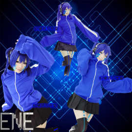 制服呢 目隐都市 阳炎project ENE 榎本贵音服 cosplay服闪光舞姬