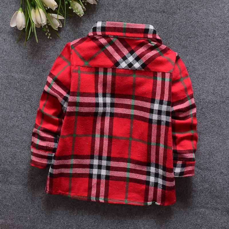 Chemise garcon à manche longue - Ref 2078665 Image 8