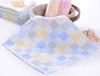 Checkered square scarf