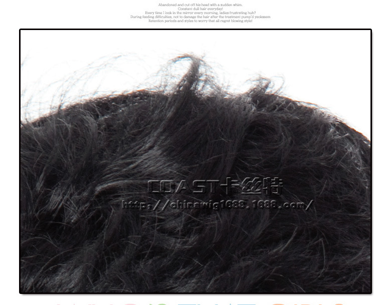 Perruque cheveux courts - Ref 2610598 Image 9