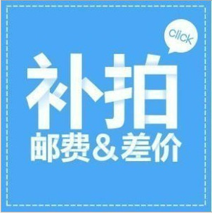【邮费补拍】只用于补拍运费和补产品价格差差一元拍一件数