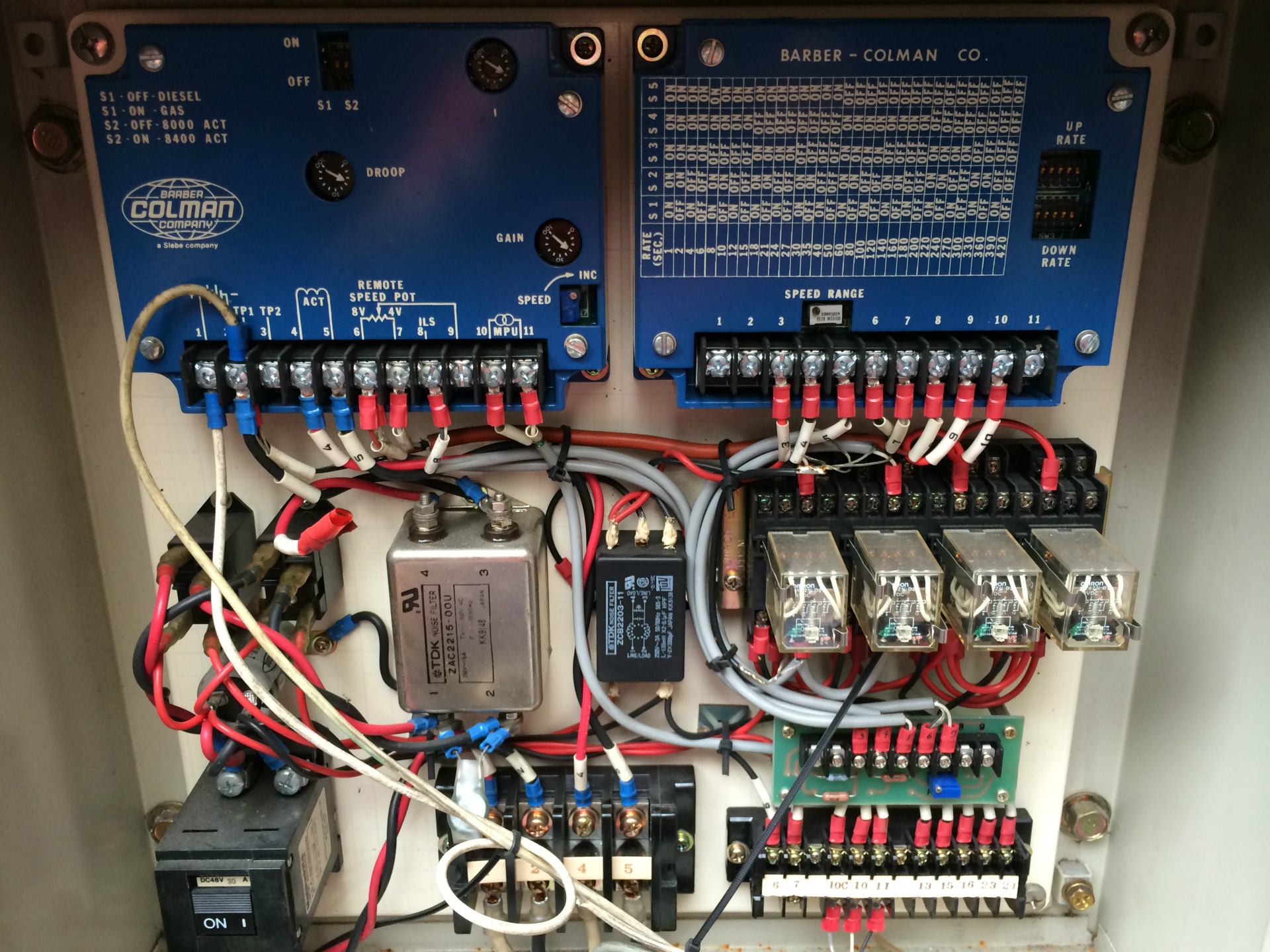 供应日本三菱S12N-PTK柴油发电机组调速控制器