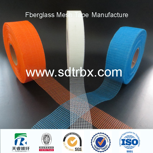 fiberglass self-adhesive tape 玻纤自粘网格带 石膏板嵌缝胶带