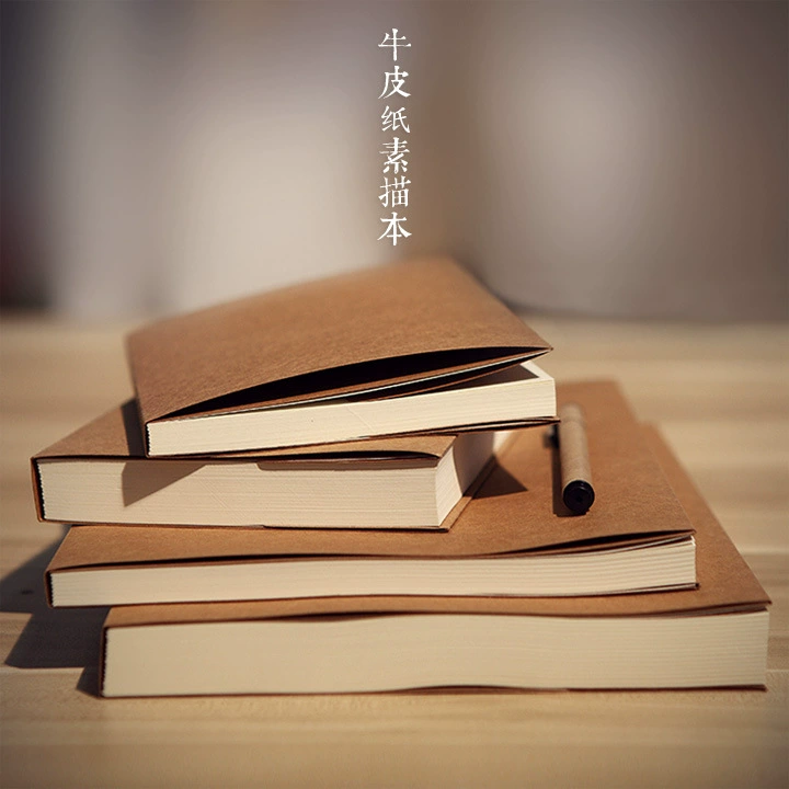 BZ-1 32K/130 листов blank sketchbook, пустой блокнот для эскизов, граффити, заметки
