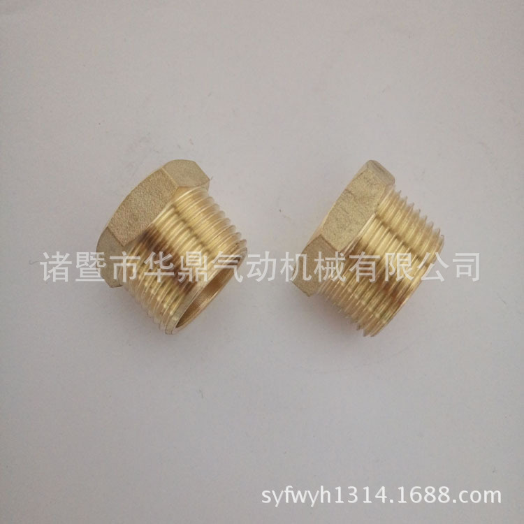 高品质外六角外丝堵头 铜堵帽 卫浴配件
