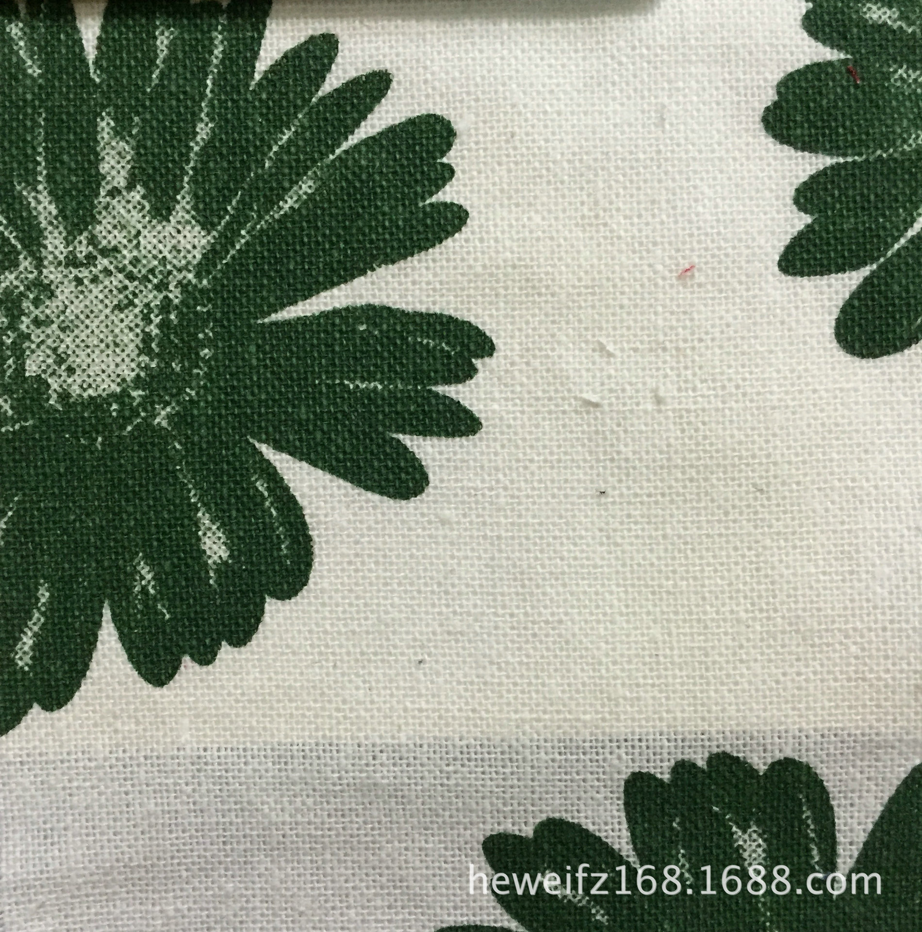 厂价直销 F8056 现货供应 麻棉印花 时尚服装棉麻桌布窗帘面料