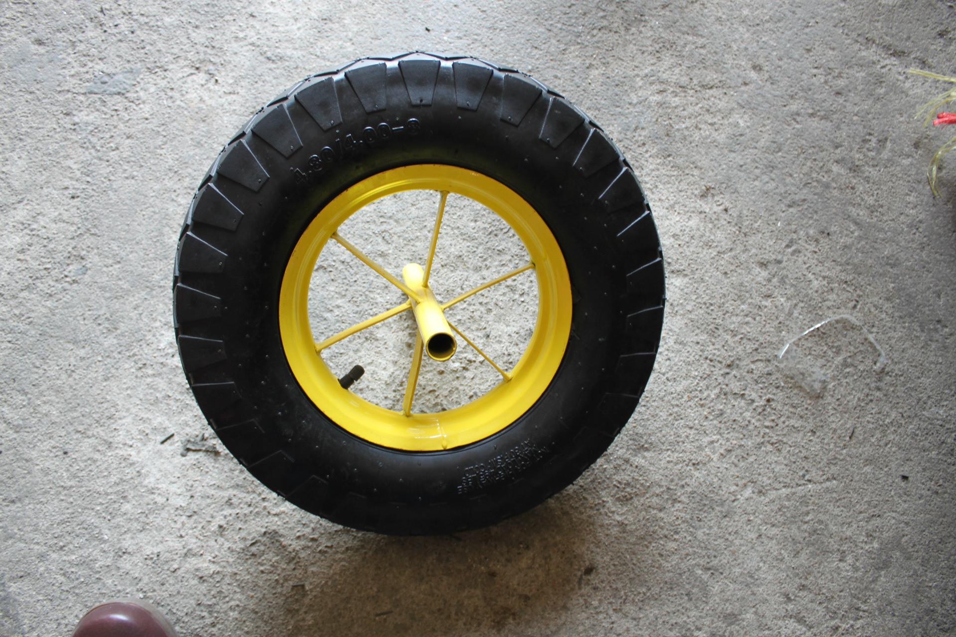 批量供应4.80 4.00-8 手推车橡胶轮