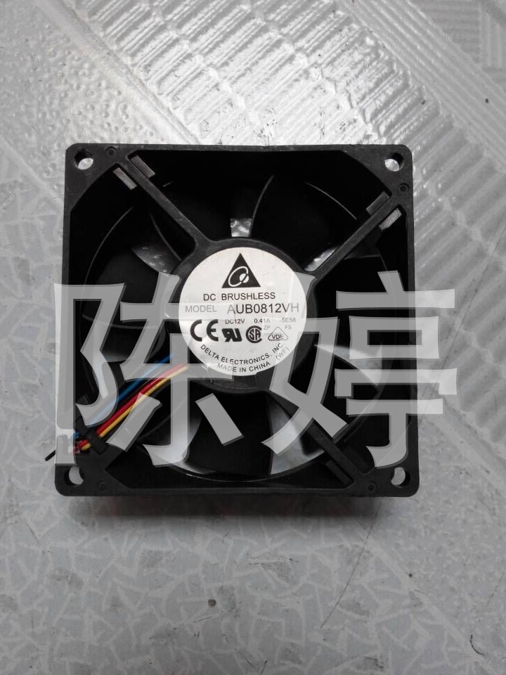 汕头陈店拆机翻新液压型散热风扇8025 12V  0.41-0.51A