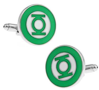 superhero Series Green Lantern Cufflinks Wholesale Personality Men's Gift AliExpress Dunhuang Wholesale