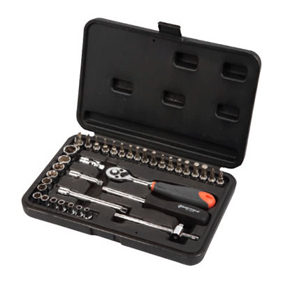 钢盾工具 38件6.3mm系列公制套筒组套S010038