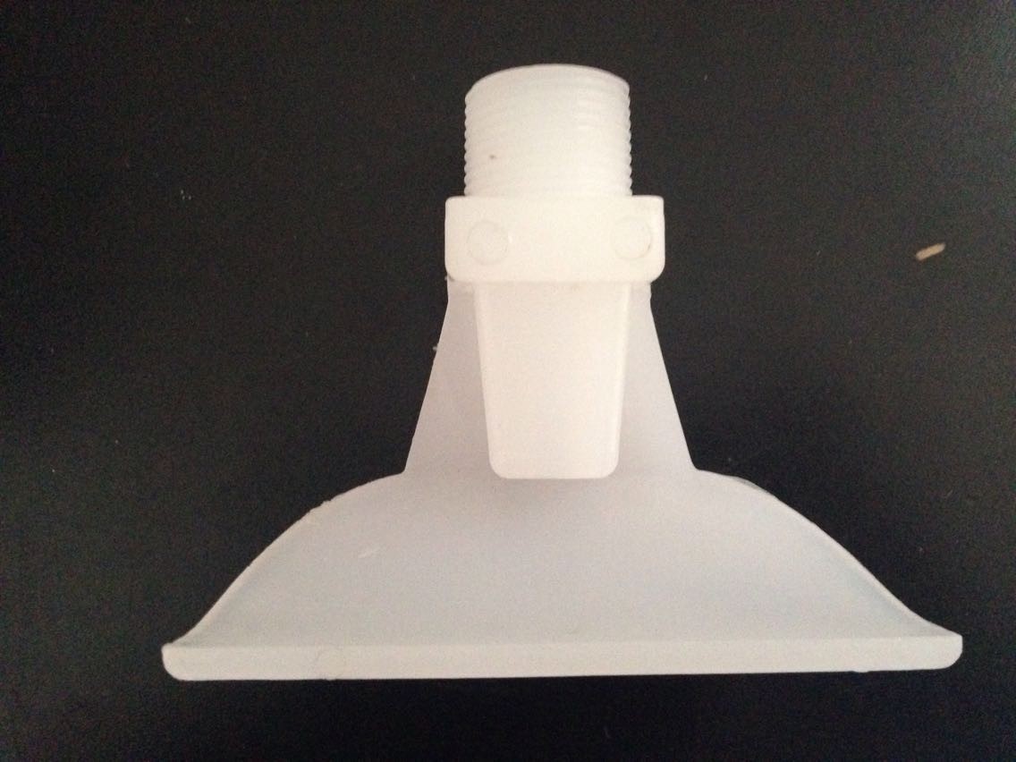 塑料喷嘴 洗煤机磁选机高振筛喷嘴扇形喷淋水嘴 鸭嘴型喷嘴厂家