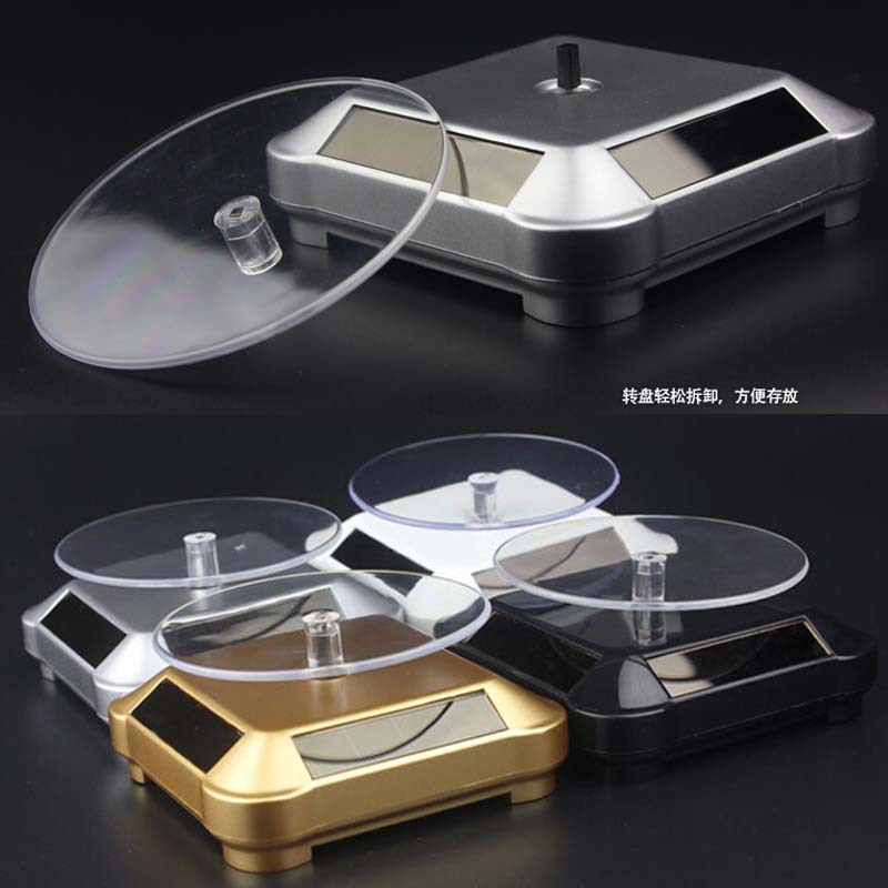 珠宝饰品首饰展示台转盘 展示道具，光能转盘批发