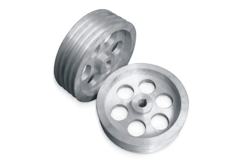 厂家批发 NY-Φ450四槽引取轮 防腐减震上下牵引轮