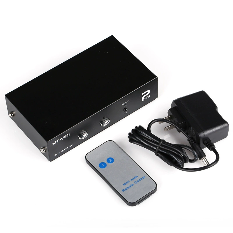 Vitamin 2 DVI переключатель 2 входа 1 выход HD DVI переключатель One Drag Two MT-DV201